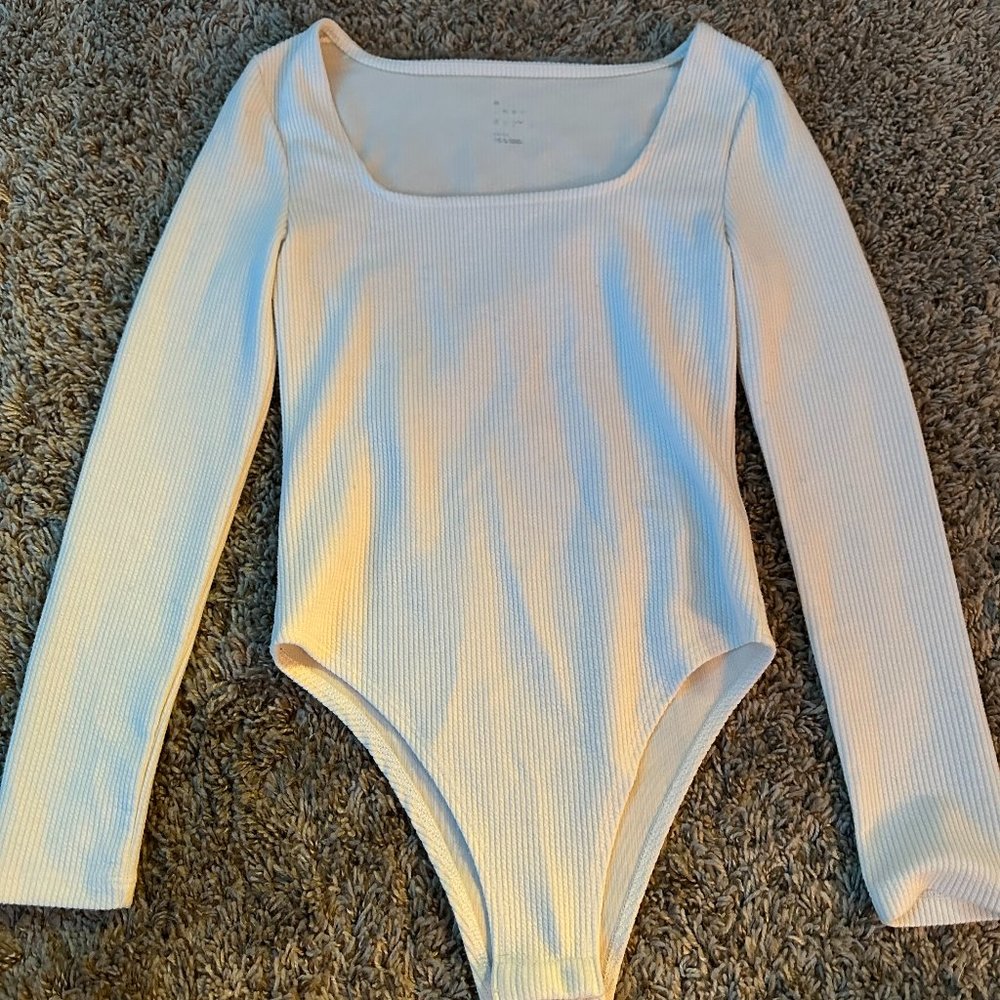 Off-white long sleeve body suit